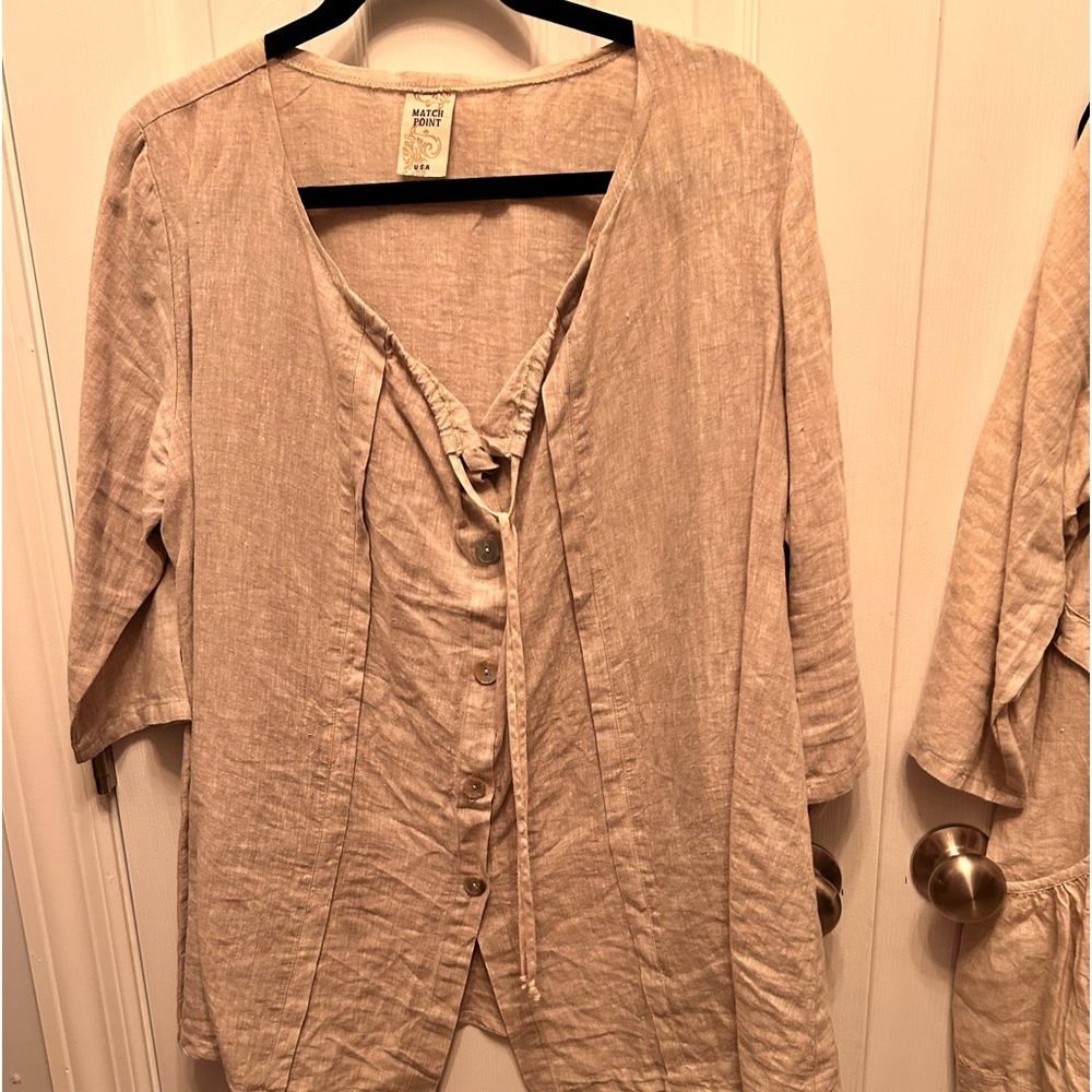 Linen Dress and Tunic Lot 16 total - Picture 4 of 14